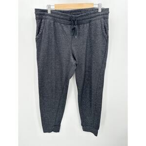 Champion Pants Men XL Black Speckled Drawstring Waist Cotton Blend Joggers